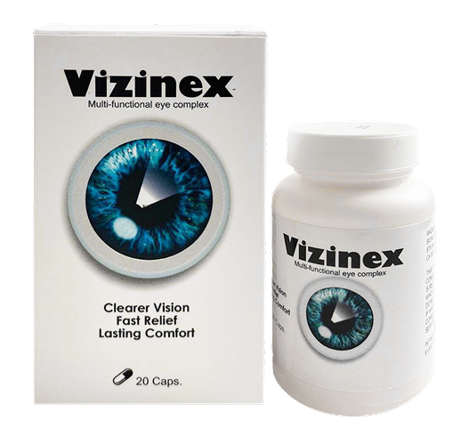 Envase de Vizinex suplemento